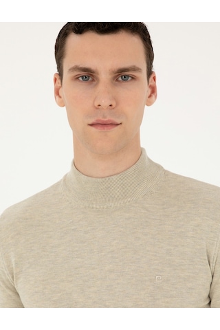 Pierre Cardin Erkek Kum Melanj Kazak /triko 50296548-vr123 Kum Melanj