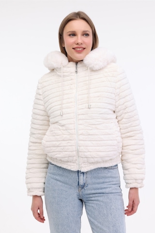 Lumberjack Wl Alba 2cn2120 4pr Ekru Kadın Kısa Kaban Bej