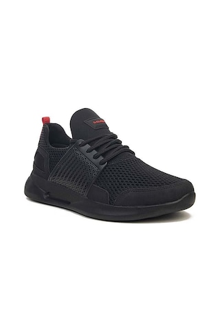 Nesilshoes Nesil Shoes G-class 330 Siyah Kırmızı Triko Erkek Spor