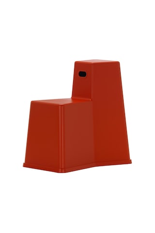 Vitra Stool Tool Tabure, Konstantin Grcic Tasarımı, Tüv Ve Gs Sertifikalı Modern Tasarım Kırmızı