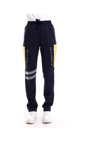 Lacivert 112 Acil Sağlık Unisex Likrali Kıslık Pantolon-7291