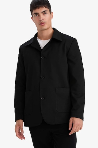Defacto Regular Fit Polo Yaka Blazer Ceket G3832ax25wnbk27 Siyah-bk27