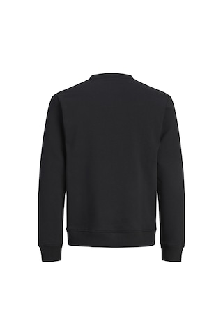 Jack&jones Erkek Göğüs Baskılı Bisiklet Yaka Uzun Kollu Sweatshirt - Aero - 12298492 Black-big Print-1274743