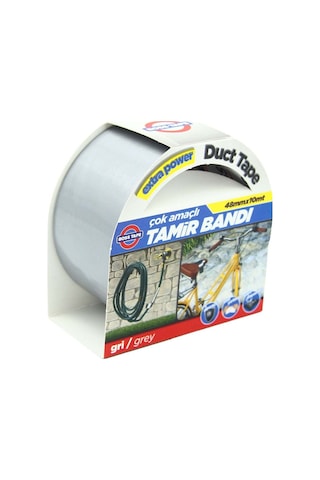 Duct Tape Tamir Bandı Gri 48Mmx10Mt