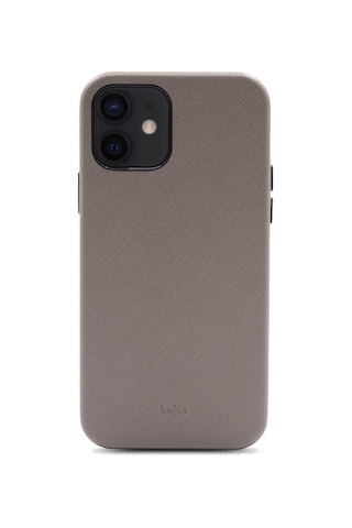 Kajsa Apple Uyumlu iPhone 12 Pro Kılıf Kajsa Woven Kapak ZORE-216529