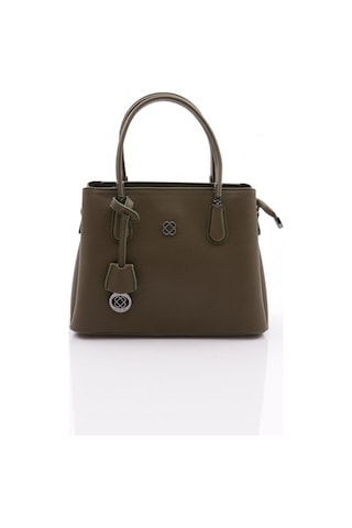 Dgn 549 Kadin Çiçek Süslemeli Fermuarli Çanta 549-2323-R0641 Haki