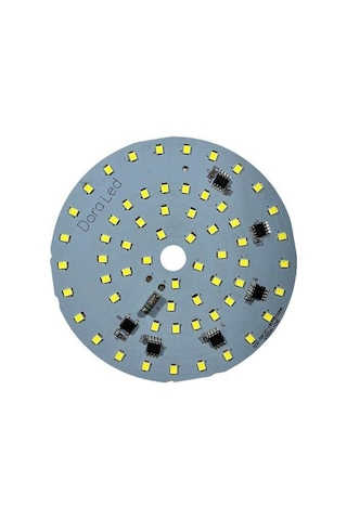 220volt 50watt Smd 2835 Ledli Led Modül Beyaz 10mm Delik Çaplı 220v 50w Avize Ledi 100mm