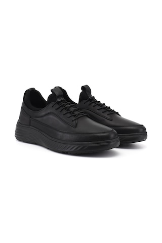 Gönderi(R) Gönderi R Erkek Siyah Bağcıklı Hakiki Deri Sneaker Ddma85142870