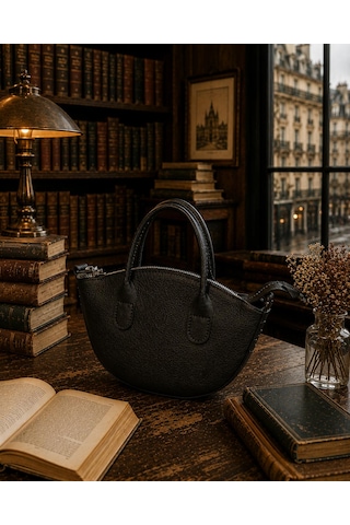 Housebags Loeve New Trend El Ve Omuz Çantası Siyah