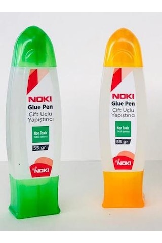 Noki Glue Pen Çift Uçlu Yapıştırıcı 55 Gr 2 Adet