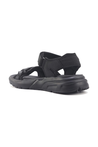 Lumberjack Sound 4fx Siyah Comfort Casual Anatomik Spor Sandalet Siyah
