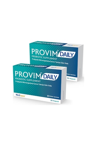 Wellcare Provim Daily 30 Kapsül 2 Adet