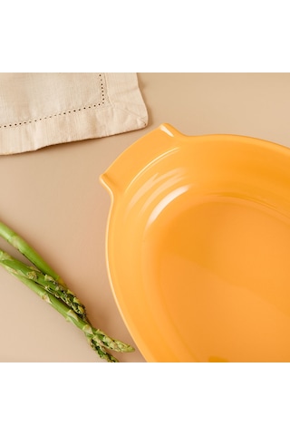 Aryıldız Elissa Oval Fırın Kabı Sarı 31 Cm Çok Renkli