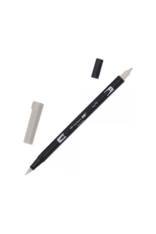 Ab-t Dual Brush Pen Grafik Kalemi - Warm Gray