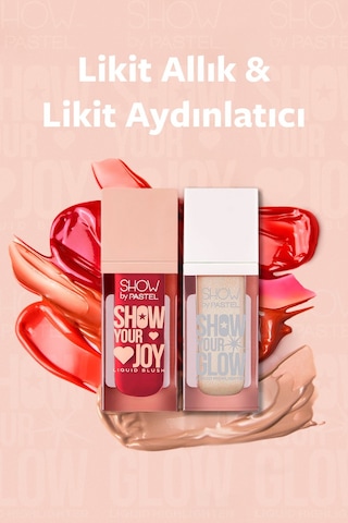 Show By Pastel Pastel Show By Mix & Match Glow Liquid Highlighter 72 & Joy Liquid Blush 52 08 Bronze Show