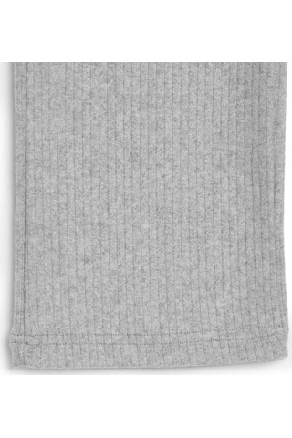 Beli Lastikli Gri Kız Çocuk Eşofman Altı - Rahat Geniş Paça Kalın Kumaş 7-8-9-10-11-12-13-14 Yaş Gri