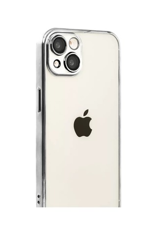 Newface Apple iPhone Uyumlu 15 Razer Lensli Silikon - Titan Gri Belirtilmemiş