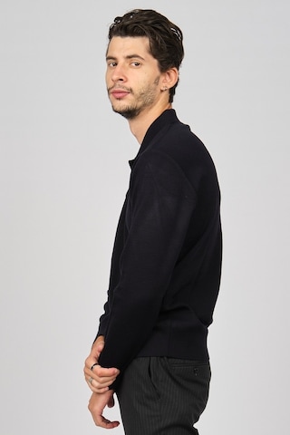 Pave Erkek Polo Yaka Yün Kazak 4358104 Lacivert Lacivert