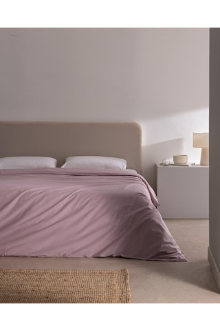 Madame Coco Manon King Size %100 Pamuk Ranforce Düz Nevresim - Gül Kurusu Nvr0000000005 Çok Renkli