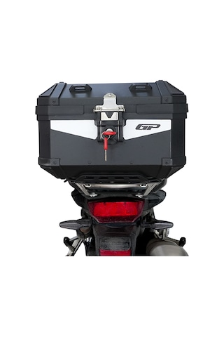 Gp Kompozit Base Universal 27 Lt Alüminyum Motosiklet Çantası Siyah Diğer