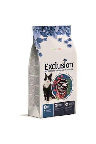 Exclusion Mediterraneo Monoprotein Düşük Tahıllı Ton Balıklı Ve Narlı Kısırlaştırılmış Kedi Maması 12 KG