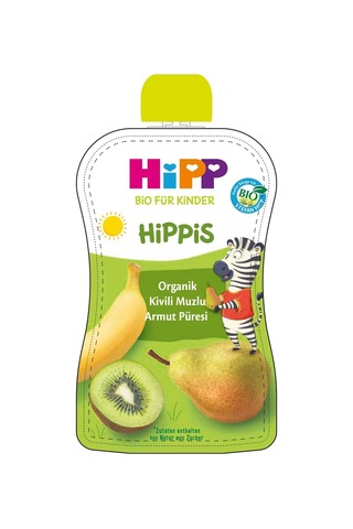 Hipp Organik Kivili Muzlu Armut Püresi 100gr