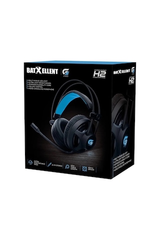 Batxellent Pro H2 Mikrofonlu Rgb Oyuncu Kulaklığı