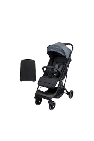 Prego Lotus Tek Elle Katlanabilir Kabin Boy Bebek Arabası