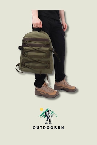 Outdoorun Haki 32 Litre Günlük Tactical Çanta Haki