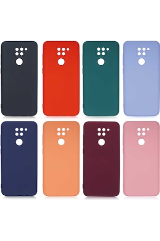 Xiaomi Redmi Note 9 Kılıf Zore Mara Lansman Kapak Lila