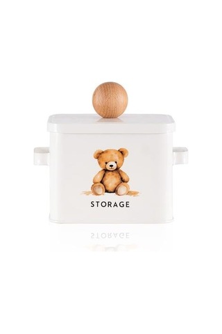 The Mia Storage Oyuncak Saklama Kabı 13x20x18 Cm Stg0002 Beyaz