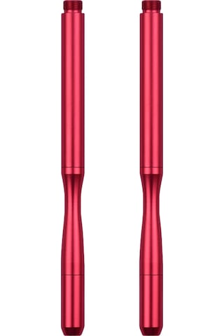 Skycity 2 Adet Kırmızı Dairesel+el Dokunuşlu Kalem: Evrensel Yüksek Hassasiyetli Kapasitif Kalem, Telefon Ve Tablet Ekranları İçin, 2 Yer Değiştirme Dairesi + 2 Fiber Uç li