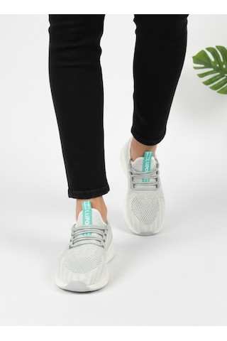Homiro Bağcıklı Triko Unisex Spor Ayakkabı-buz Beyaz Su Yeşili Buz Beyaz-su Yeşili