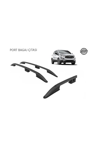 Ecosport Tavan Çitası Araca Özel 2013 2014 2015 2016 2017 2018 2019 2020 2021 2022 2023 Siyah