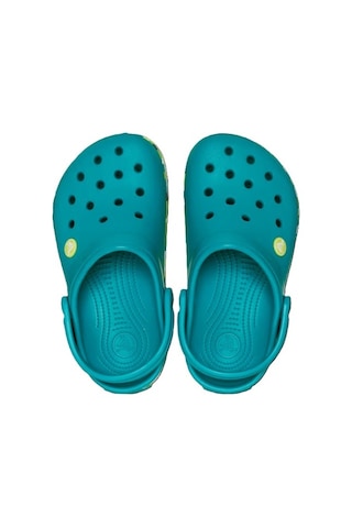 Crocs Crocband Glow Confetti Band Clog Unisex Çocuk Terlik 212523 Petrol