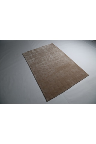 Çam Halı Emboss Jr 67 Beige Modern Desen Yeni Zellanda Yünü Ve Vi 130X190 Bej
