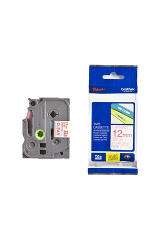 Brother Tze-132 Kırmızı Lamine Etiket Brother Tze-132 Kırmızı Lamine Etiket