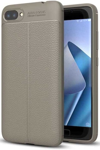 Asus Zenfone 4 Max Zc554Kl Kılıf Deri Tarzı Niss Silikon Case