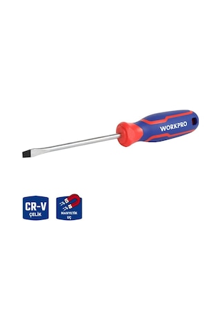 Workpro Wp221013 3x75mm Cr-v Profesyonel Düz Tornavida