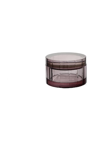 Mikasa Moor Bordo Cam Dekoratif Kutu 10x10x7 Cm