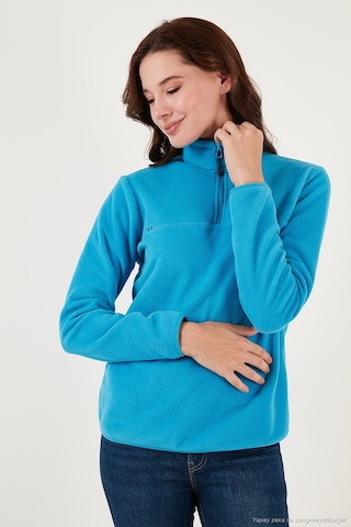 Lela Slim Fit Yumuşak Dokulu Anti-pilling Tüylenme Yapmayan 2'li Paket Polar Kadın Polar 590700200s2 Lacivert-turkuaz