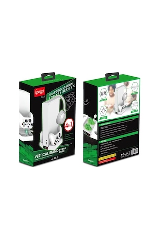Xbox Series S Fanlı Şarj İstasyonlu Kulaklık Askılı Stand