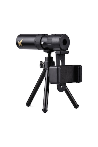 Suofeng 10-300x40mm Bak4 Prisma Manuel Odakli Monoküler Teleskop - Telefon Tutucu, Mini Tripod Ve Çanta İçerir