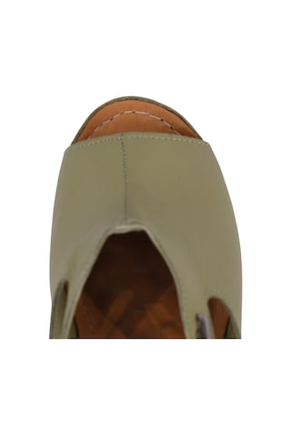 Napa Shoes Ortopedik Konforlu Dolgu Topuk Ayarlanabilir Açık Burun Terlik Napa-1001 164