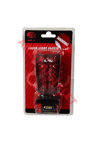 Bisiklet Arka Stop Lazer 5 Led Li - 3 Fonksiyonlu - Su Geçirmez