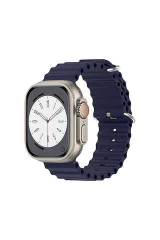 Apple Uyumlu Watch 42 MM 44 MM 45 MM 49 MM Kordon Ocean Silikon Kordon 1/2/3/4/5/6/se/7/8/ultra