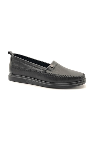 Greyder 33660 Zn Deri Comfort Casual Kadın Ayakkabı siyah