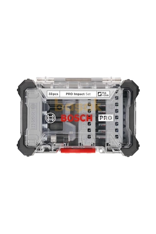 Bosch Pro Impact 33 Parça Vidalama-bits Uç Seti 2608521u76