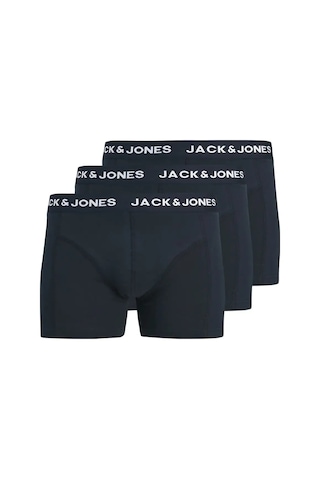 Jack & Jones 12304175 Jactony Solid Boxer 3 Lü Lacivert