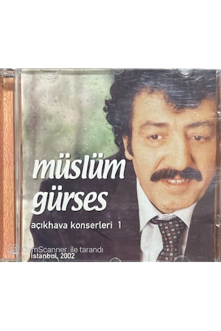 Plak Değildir Cd Dir Cd Müslüm Gürses Açık Hava Konserleri 1 Cd
